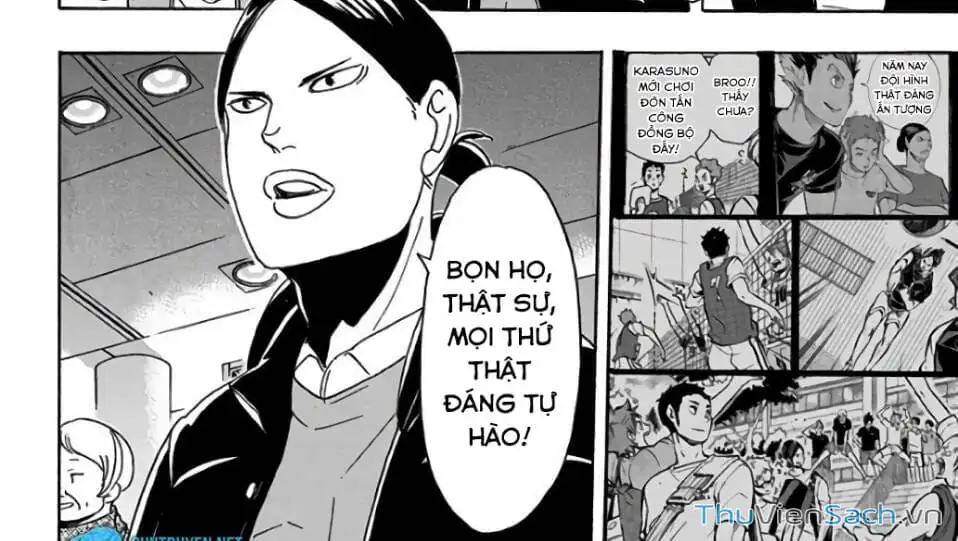 Truyện Tranh Vua Bóng Chuyền Haikyuu trang 6
