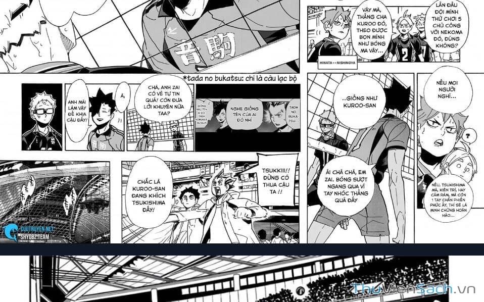 Truyện Tranh Vua Bóng Chuyền Haikyuu trang 6