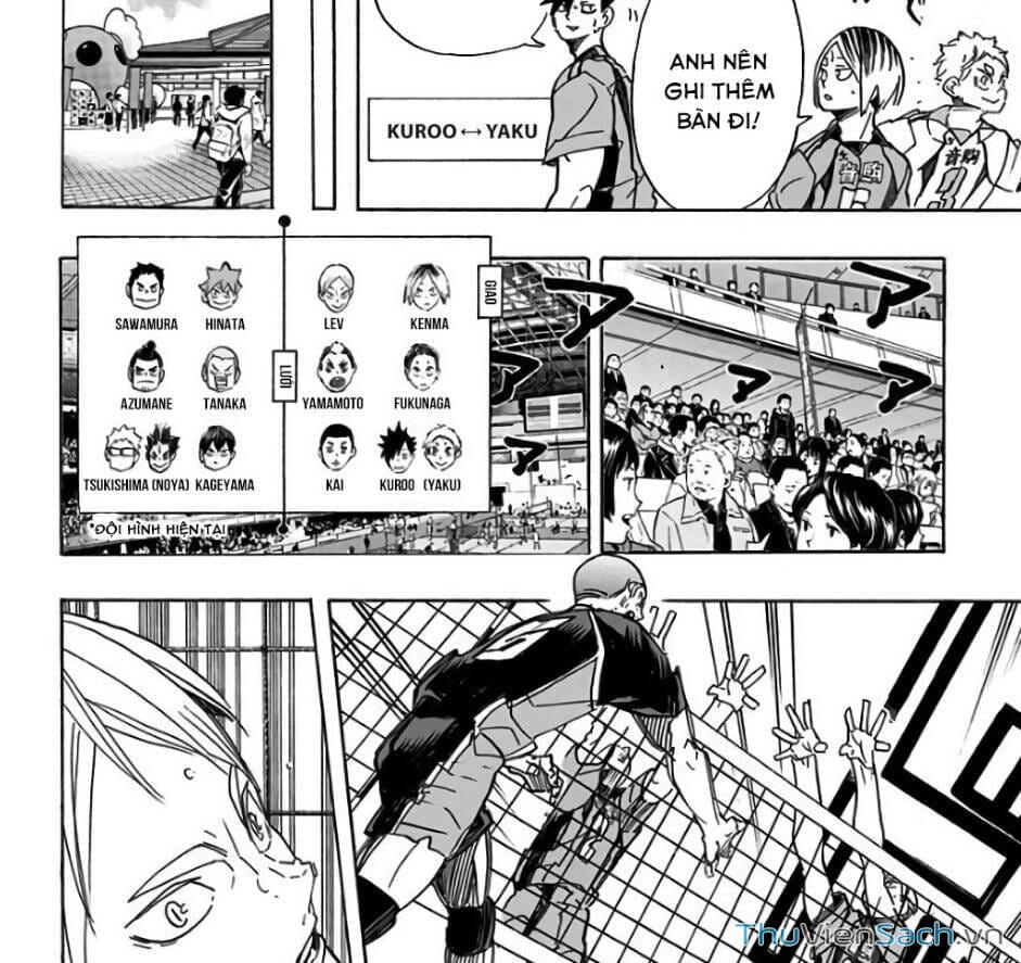 Truyện Tranh Vua Bóng Chuyền Haikyuu trang 6