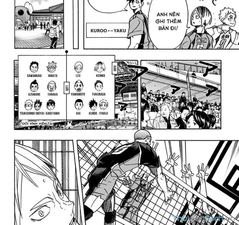 Truyện Tranh Vua Bóng Chuyền Haikyuu trang 6