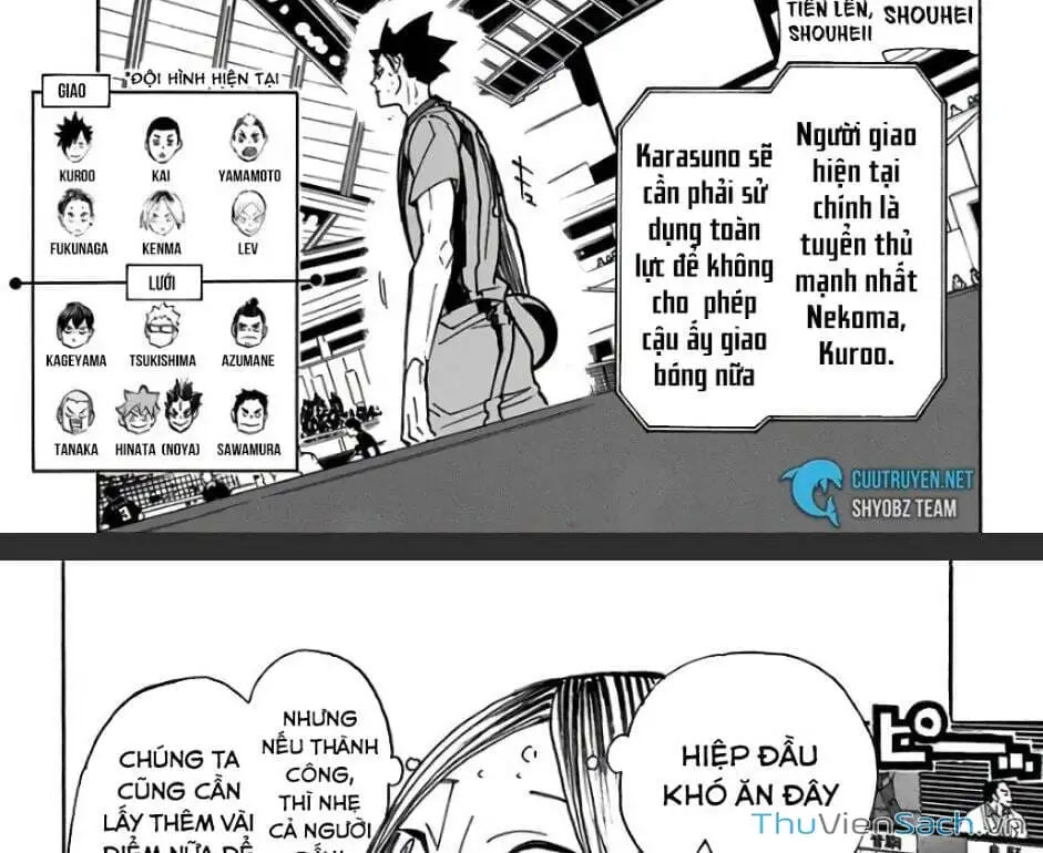 Truyện Tranh Vua Bóng Chuyền Haikyuu trang 6