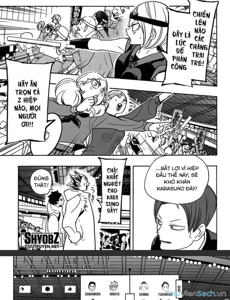 Truyện Tranh Vua Bóng Chuyền Haikyuu trang 6