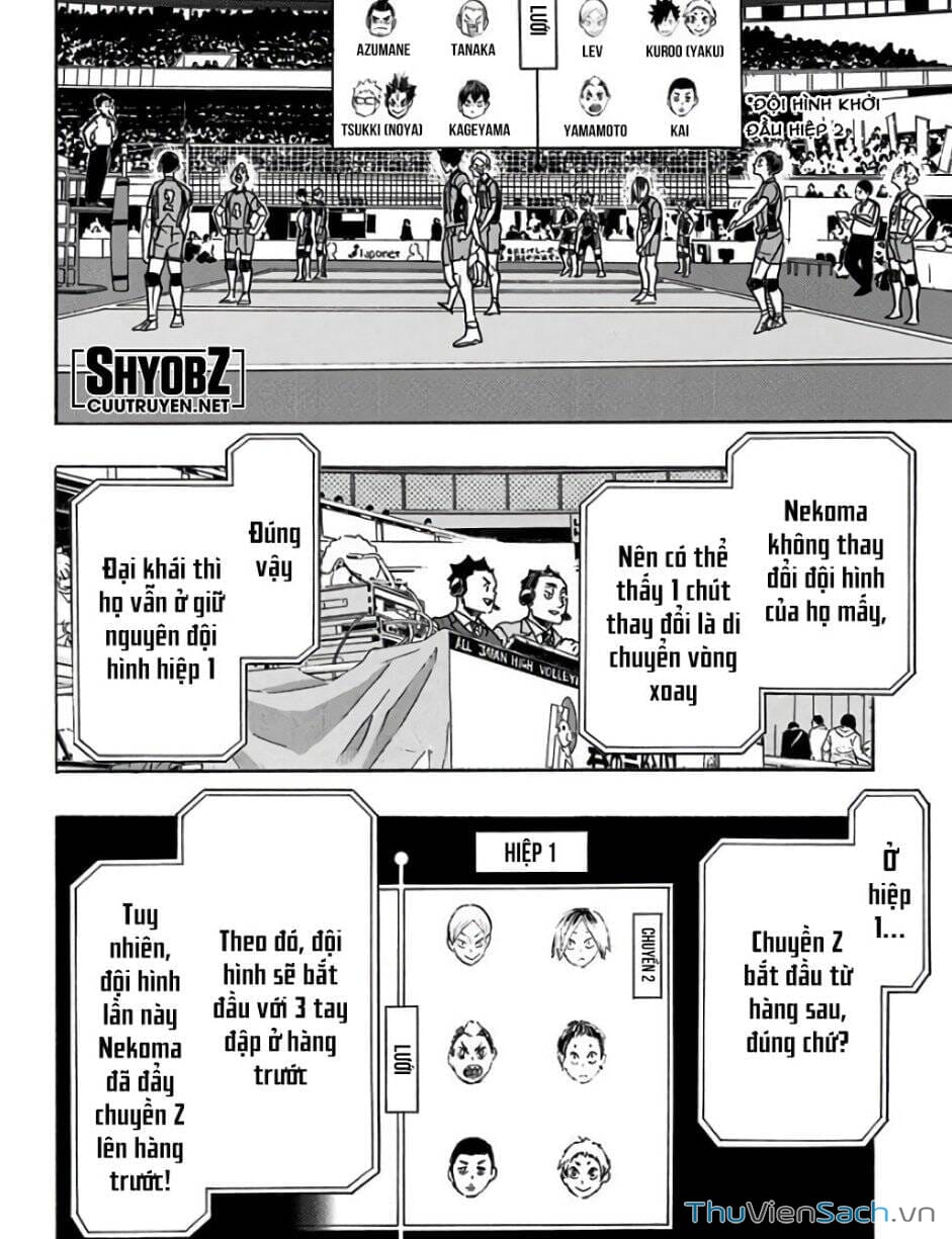 Truyện Tranh Vua Bóng Chuyền Haikyuu trang 6