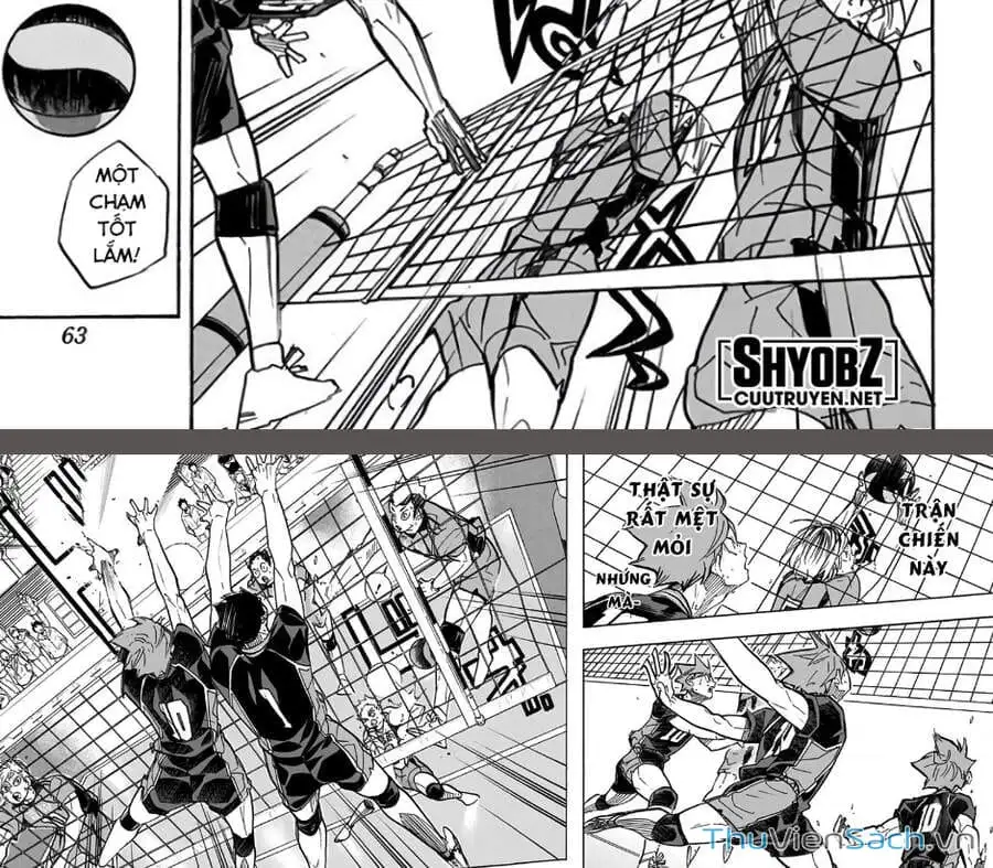 Truyện Tranh Vua Bóng Chuyền Haikyuu trang 6