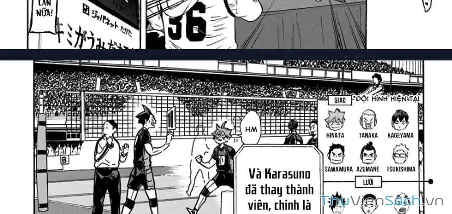 Truyện Tranh Vua Bóng Chuyền Haikyuu trang 6