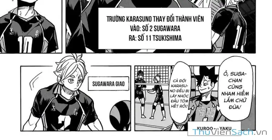 Truyện Tranh Vua Bóng Chuyền Haikyuu trang 6