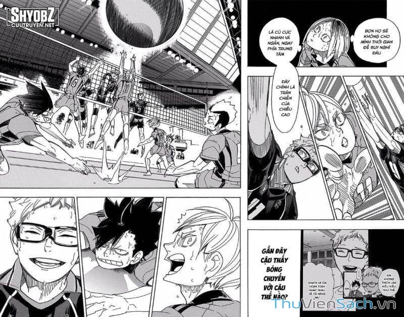 Truyện Tranh Vua Bóng Chuyền Haikyuu trang 6