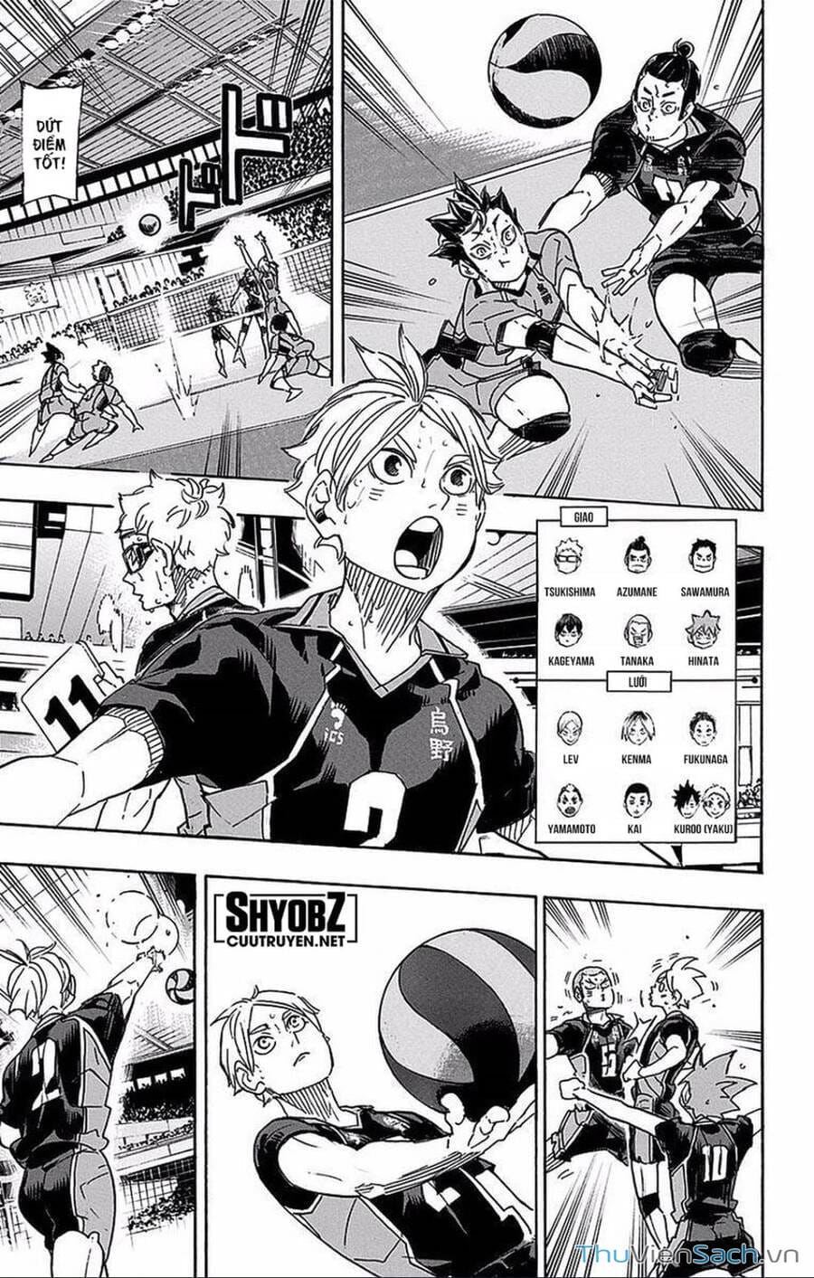 Truyện Tranh Vua Bóng Chuyền Haikyuu trang 6