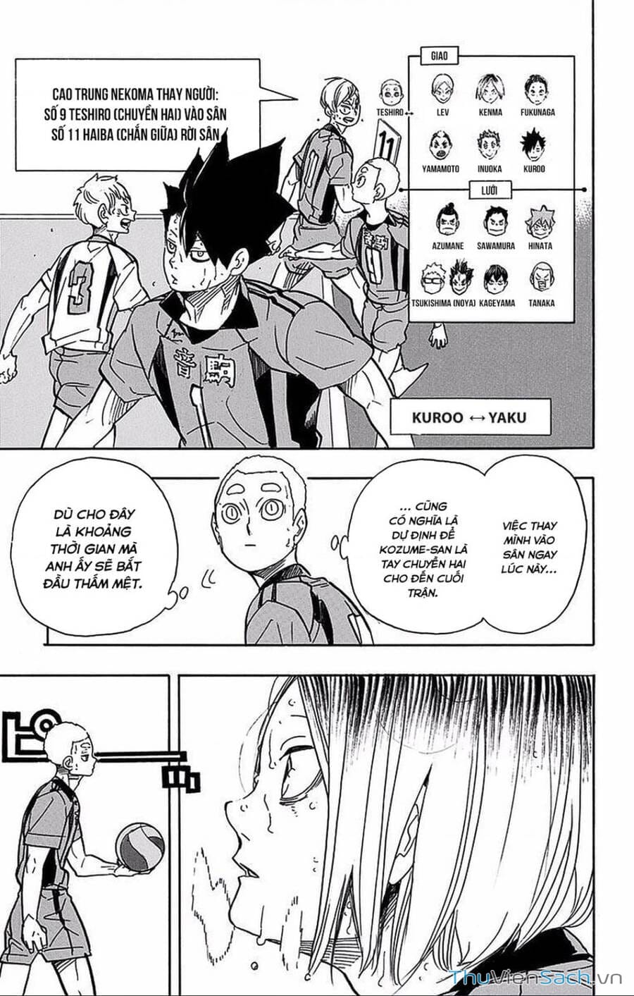 Truyện Tranh Vua Bóng Chuyền Haikyuu trang 6