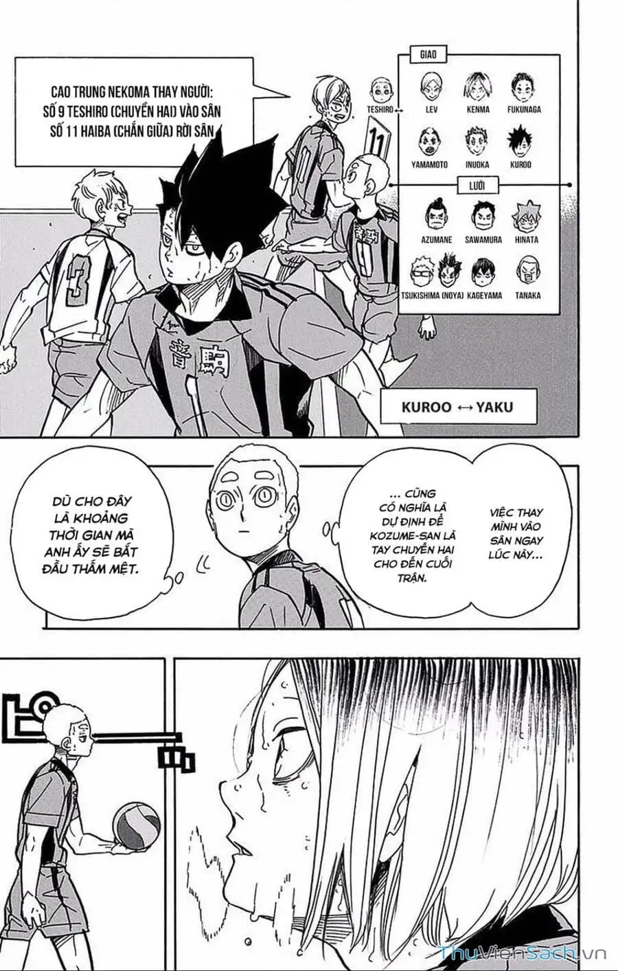 Truyện Tranh Vua Bóng Chuyền Haikyuu trang 6