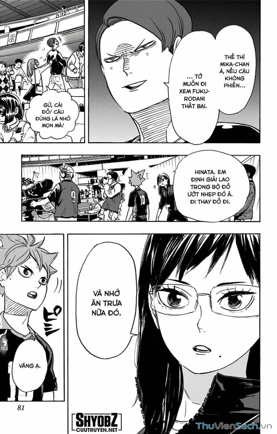 Truyện Tranh Vua Bóng Chuyền Haikyuu trang 6