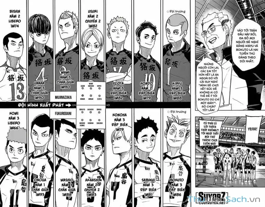 Truyện Tranh Vua Bóng Chuyền Haikyuu trang 6