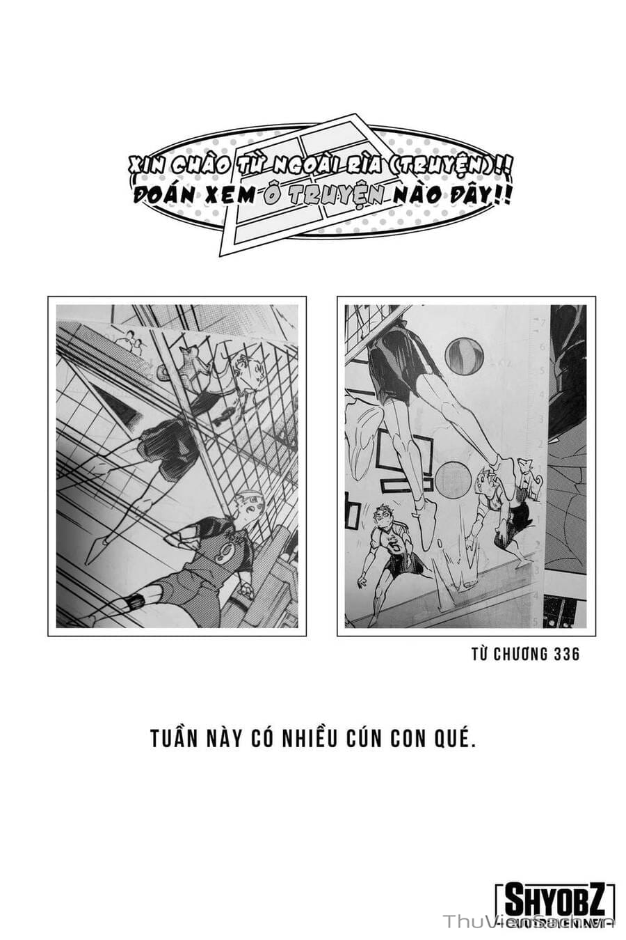 Truyện Tranh Vua Bóng Chuyền Haikyuu trang 6