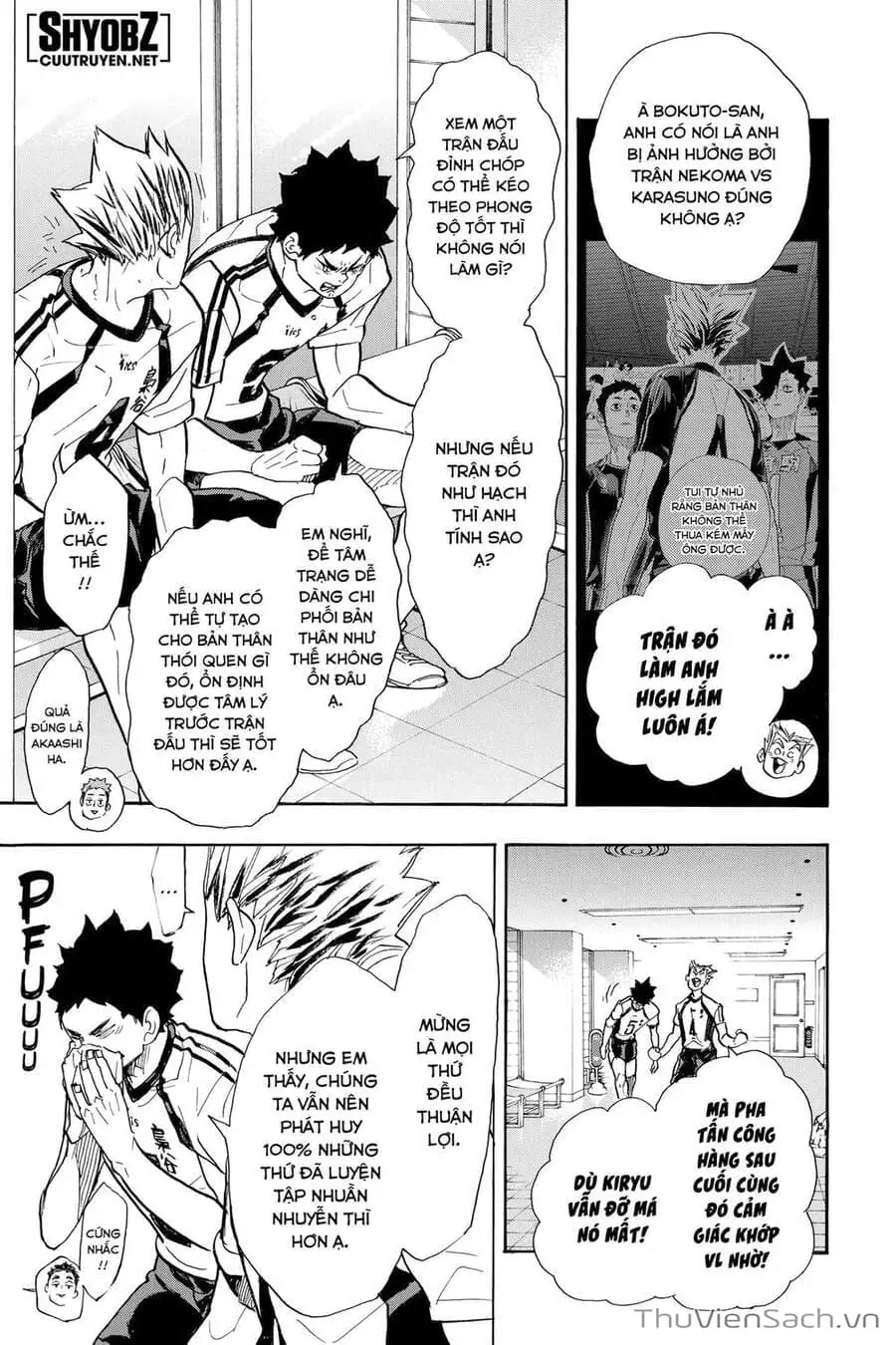 Truyện Tranh Vua Bóng Chuyền Haikyuu trang 6