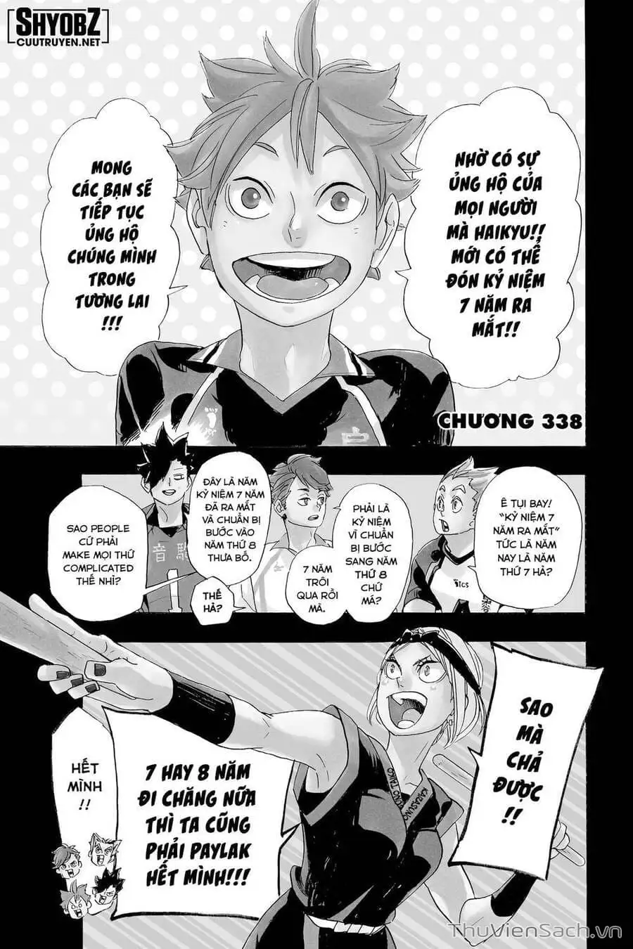 Truyện Tranh Vua Bóng Chuyền Haikyuu trang 6