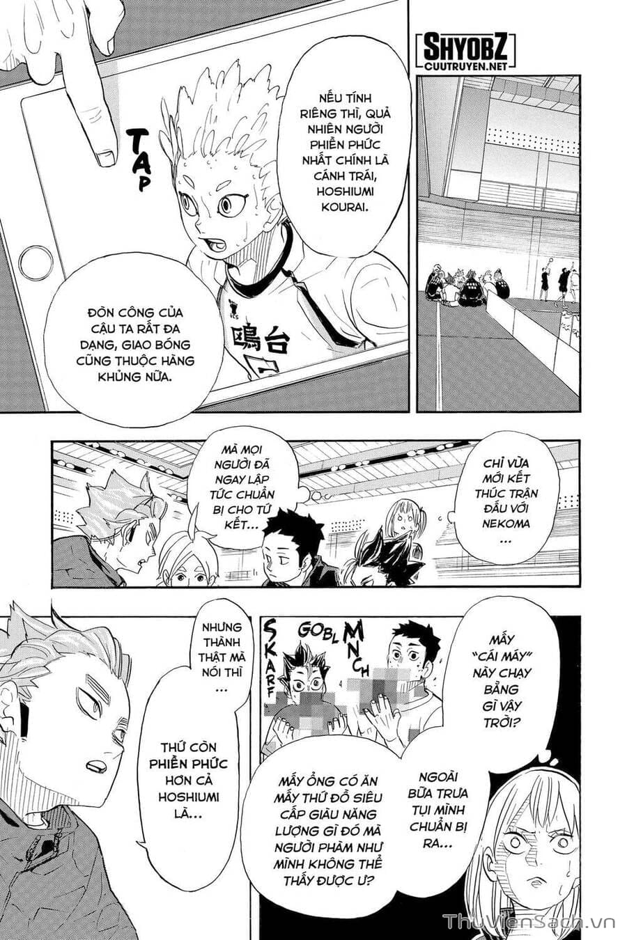 Truyện Tranh Vua Bóng Chuyền Haikyuu trang 6