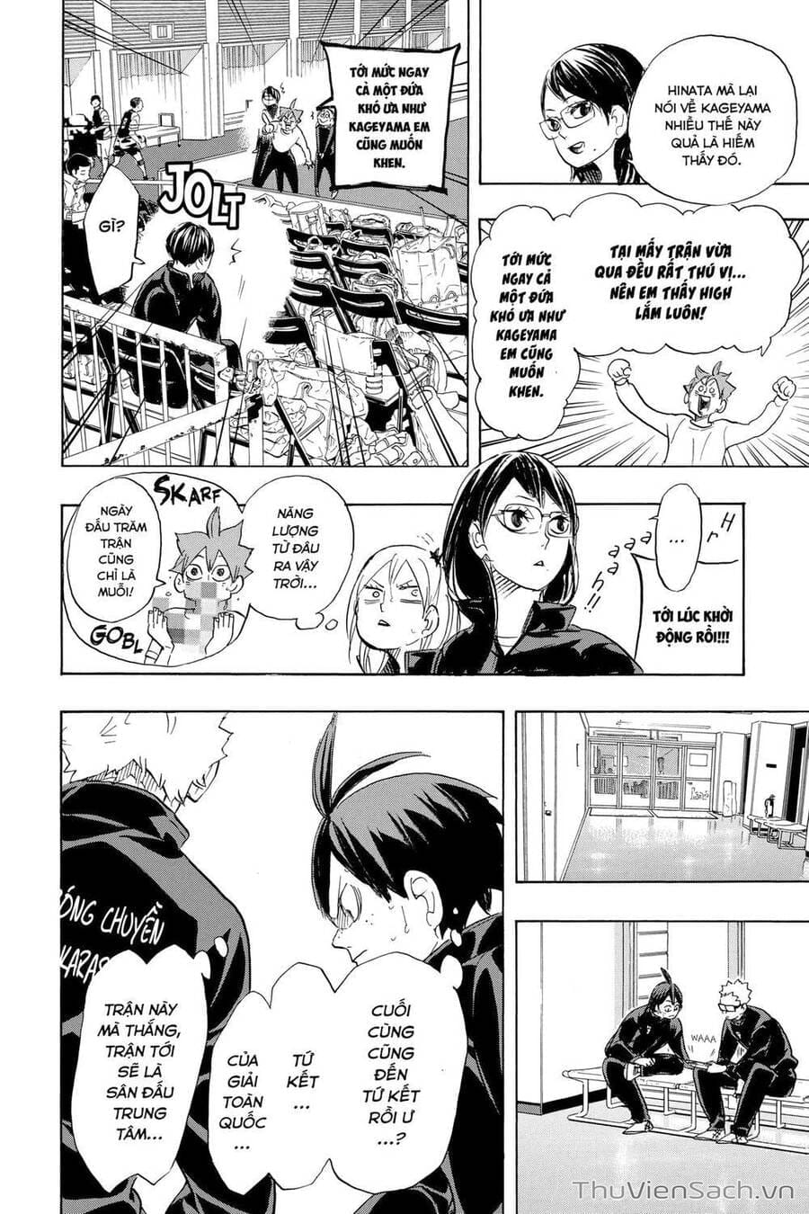 Truyện Tranh Vua Bóng Chuyền Haikyuu trang 6