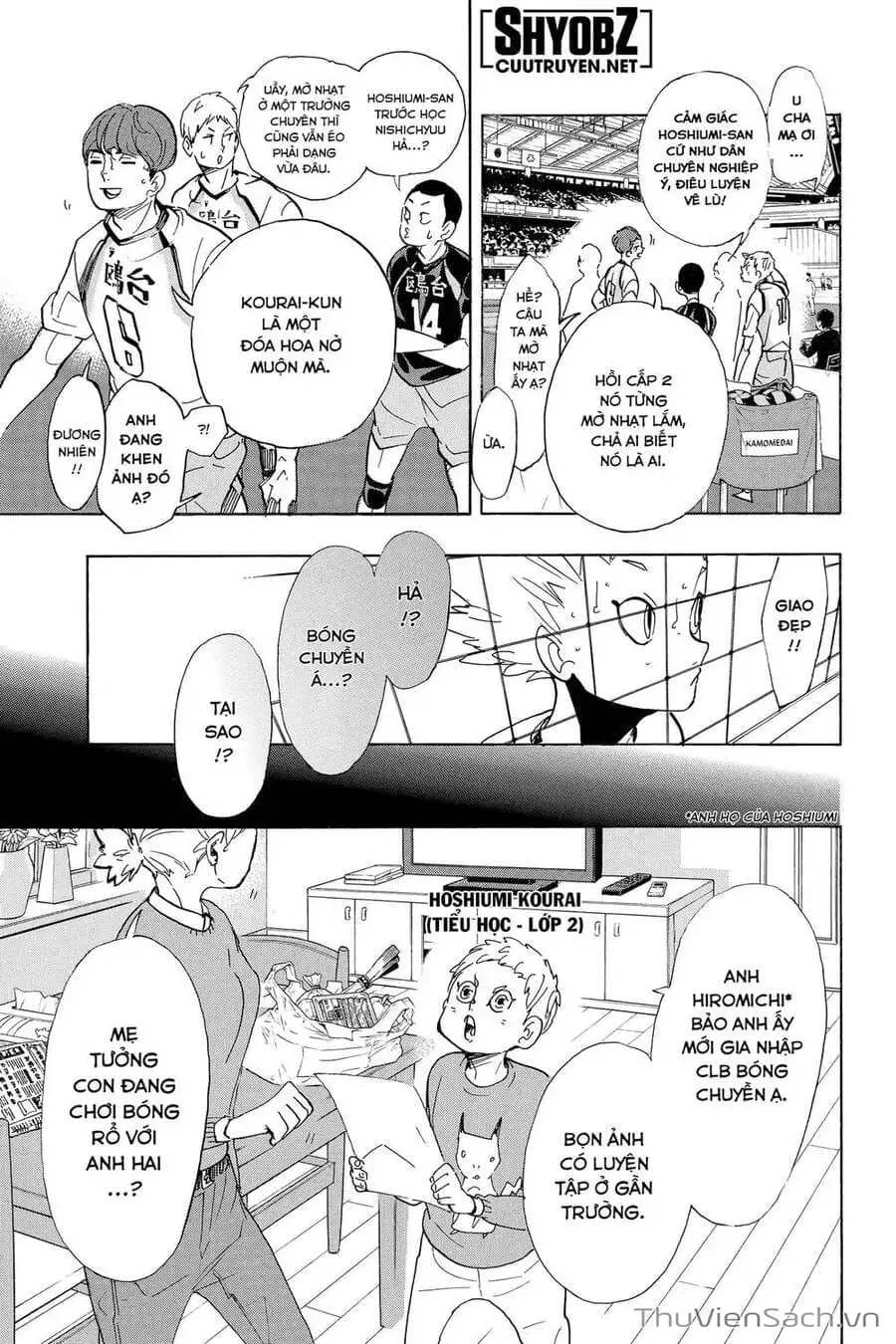 Truyện Tranh Vua Bóng Chuyền Haikyuu trang 6