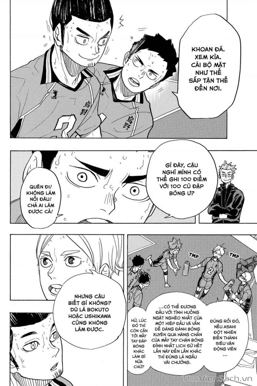 Truyện Tranh Vua Bóng Chuyền Haikyuu trang 6