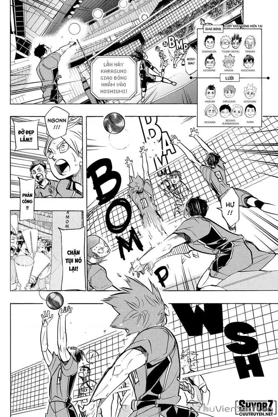 Truyện Tranh Vua Bóng Chuyền Haikyuu trang 6