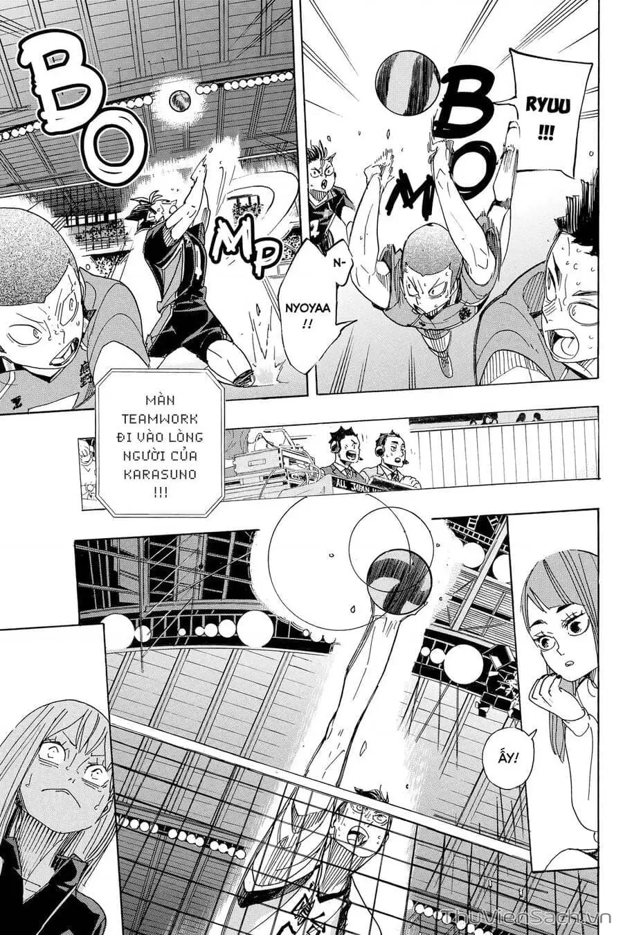 Truyện Tranh Vua Bóng Chuyền Haikyuu trang 6