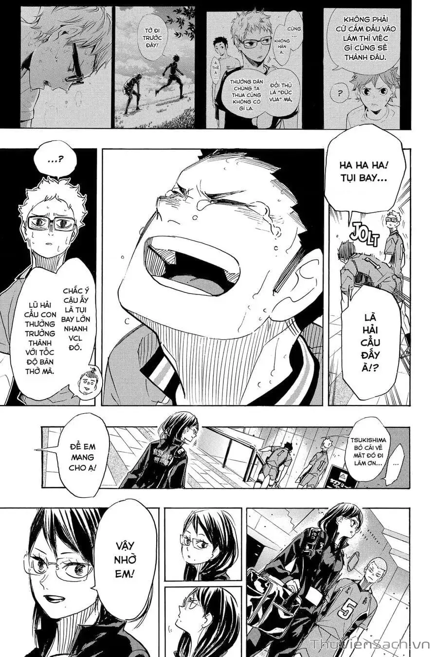Truyện Tranh Vua Bóng Chuyền Haikyuu trang 6