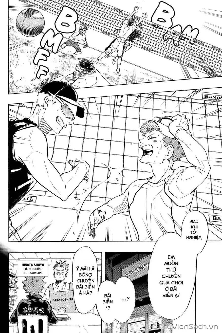 Truyện Tranh Vua Bóng Chuyền Haikyuu trang 6
