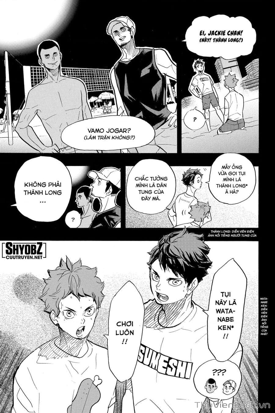 Truyện Tranh Vua Bóng Chuyền Haikyuu trang 6