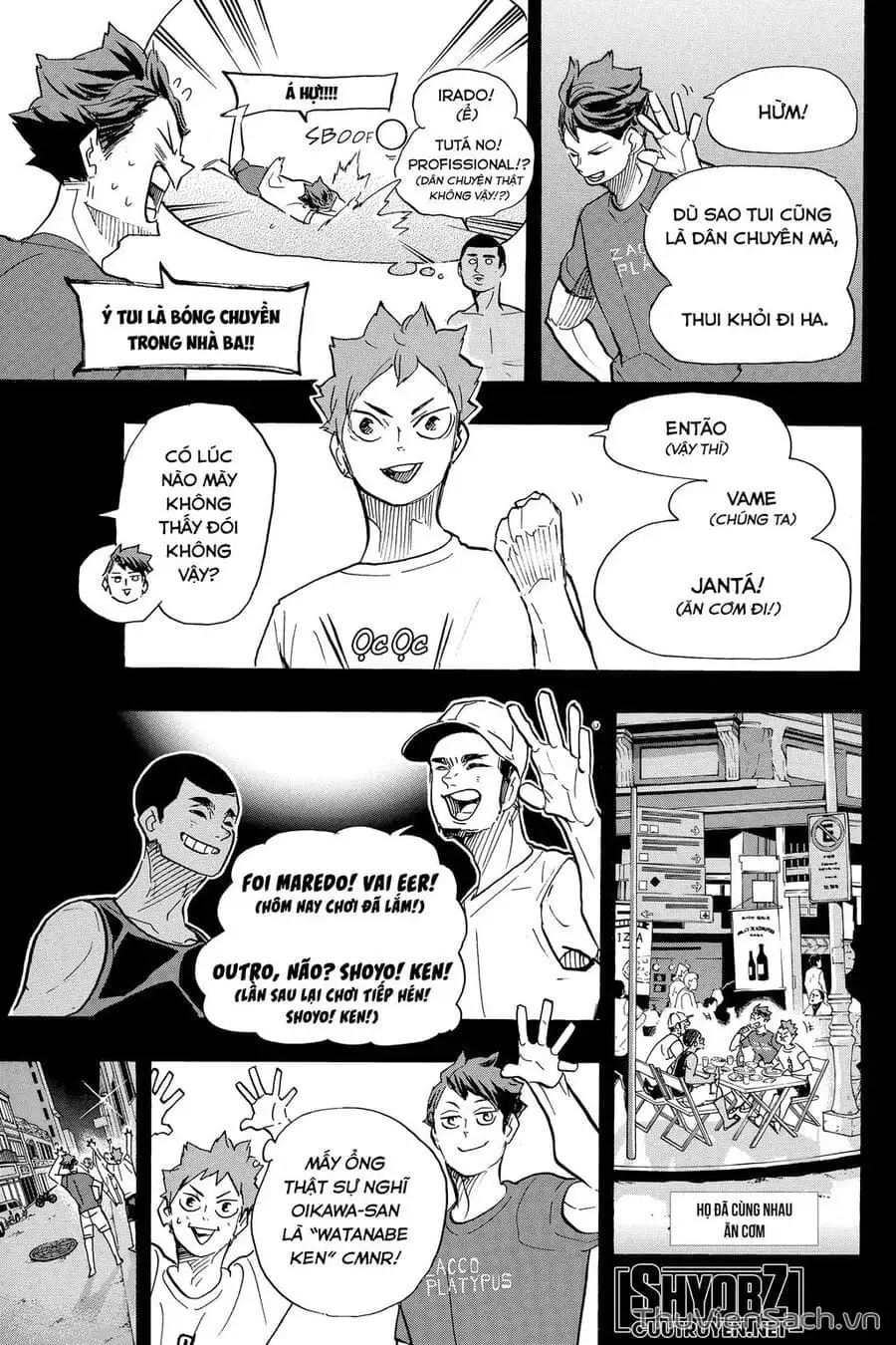 Truyện Tranh Vua Bóng Chuyền Haikyuu trang 6