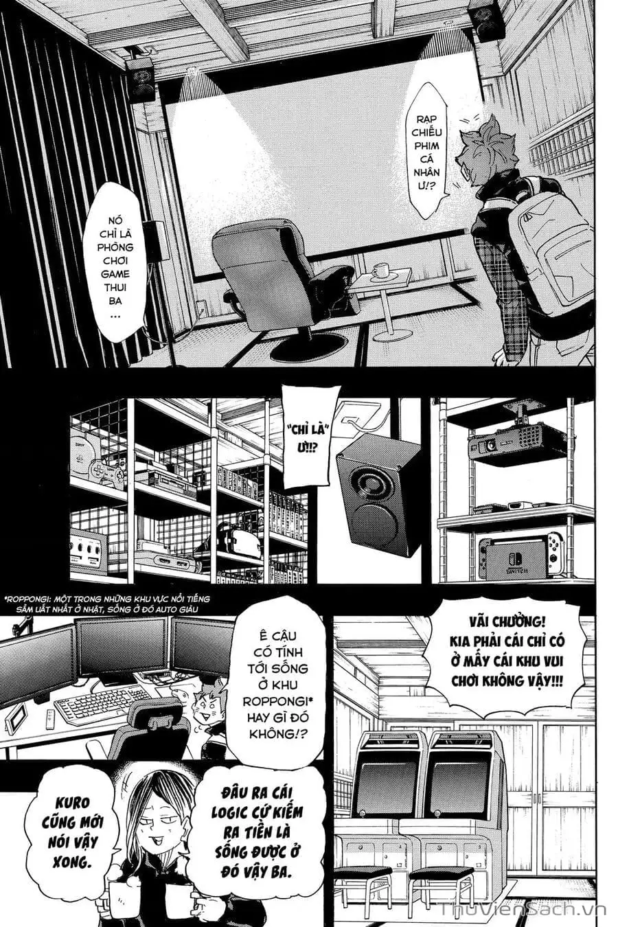 Truyện Tranh Vua Bóng Chuyền Haikyuu trang 6