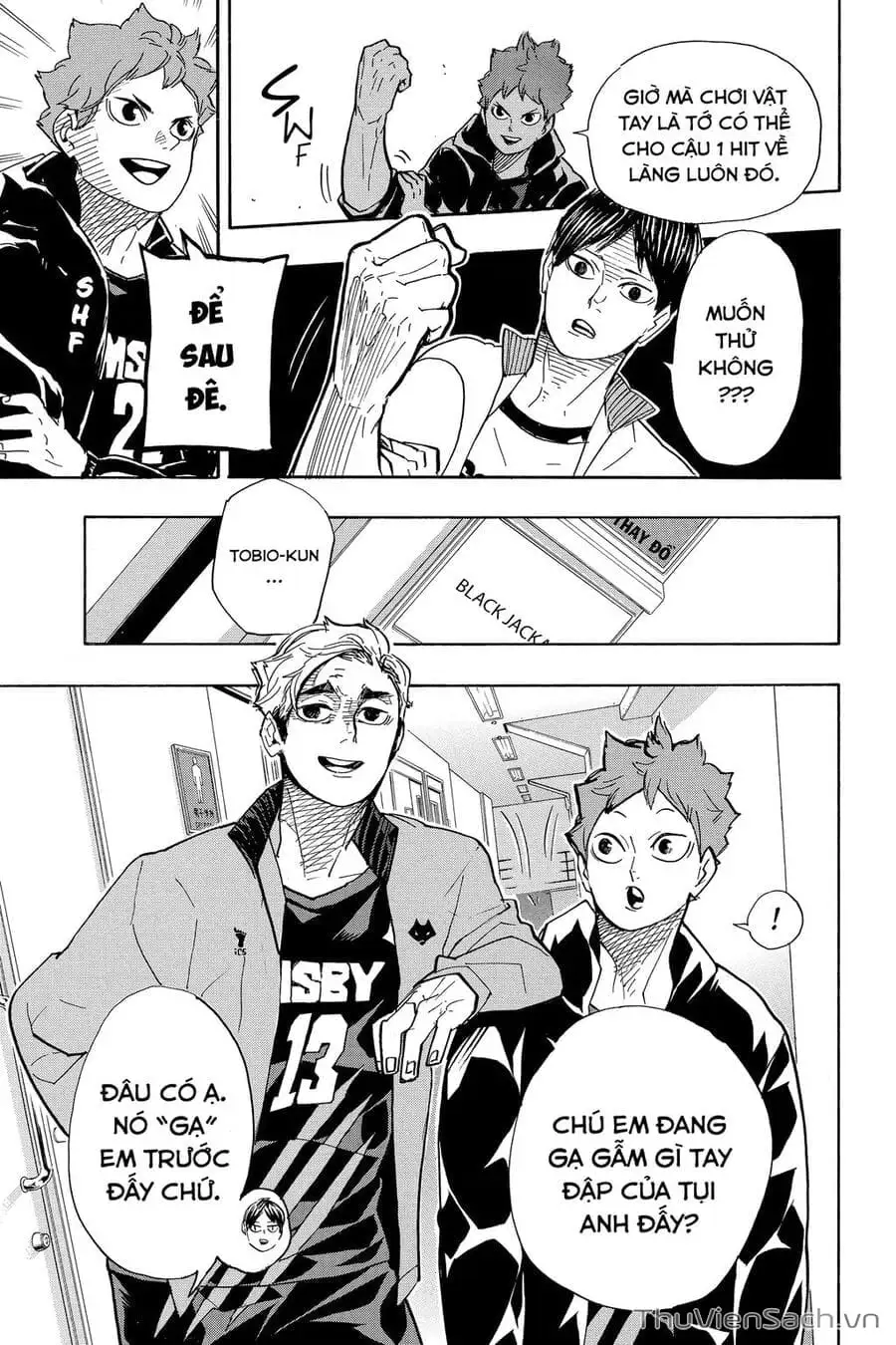 Truyện Tranh Vua Bóng Chuyền Haikyuu trang 6