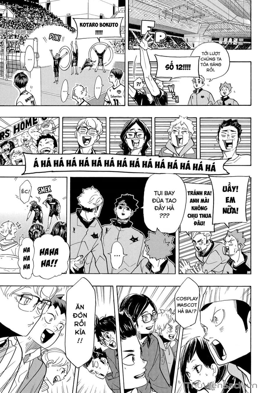 Truyện Tranh Vua Bóng Chuyền Haikyuu trang 6