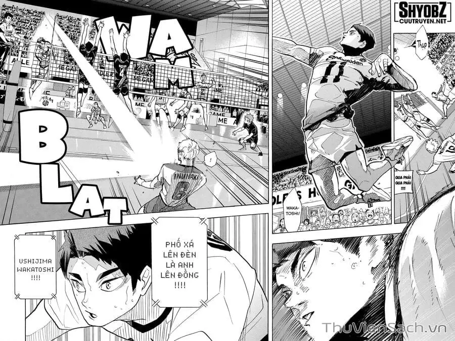 Truyện Tranh Vua Bóng Chuyền Haikyuu trang 6