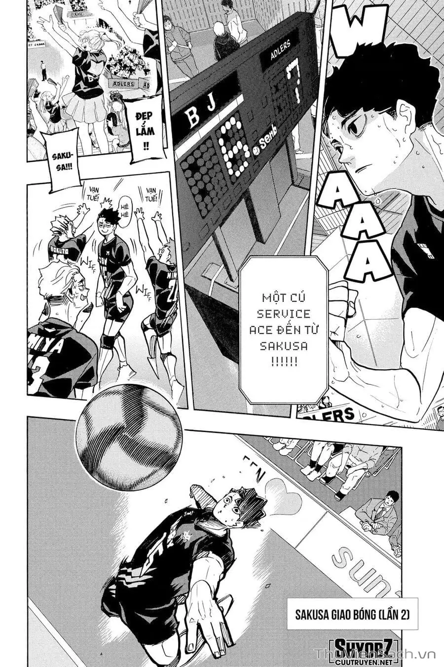 Truyện Tranh Vua Bóng Chuyền Haikyuu trang 6