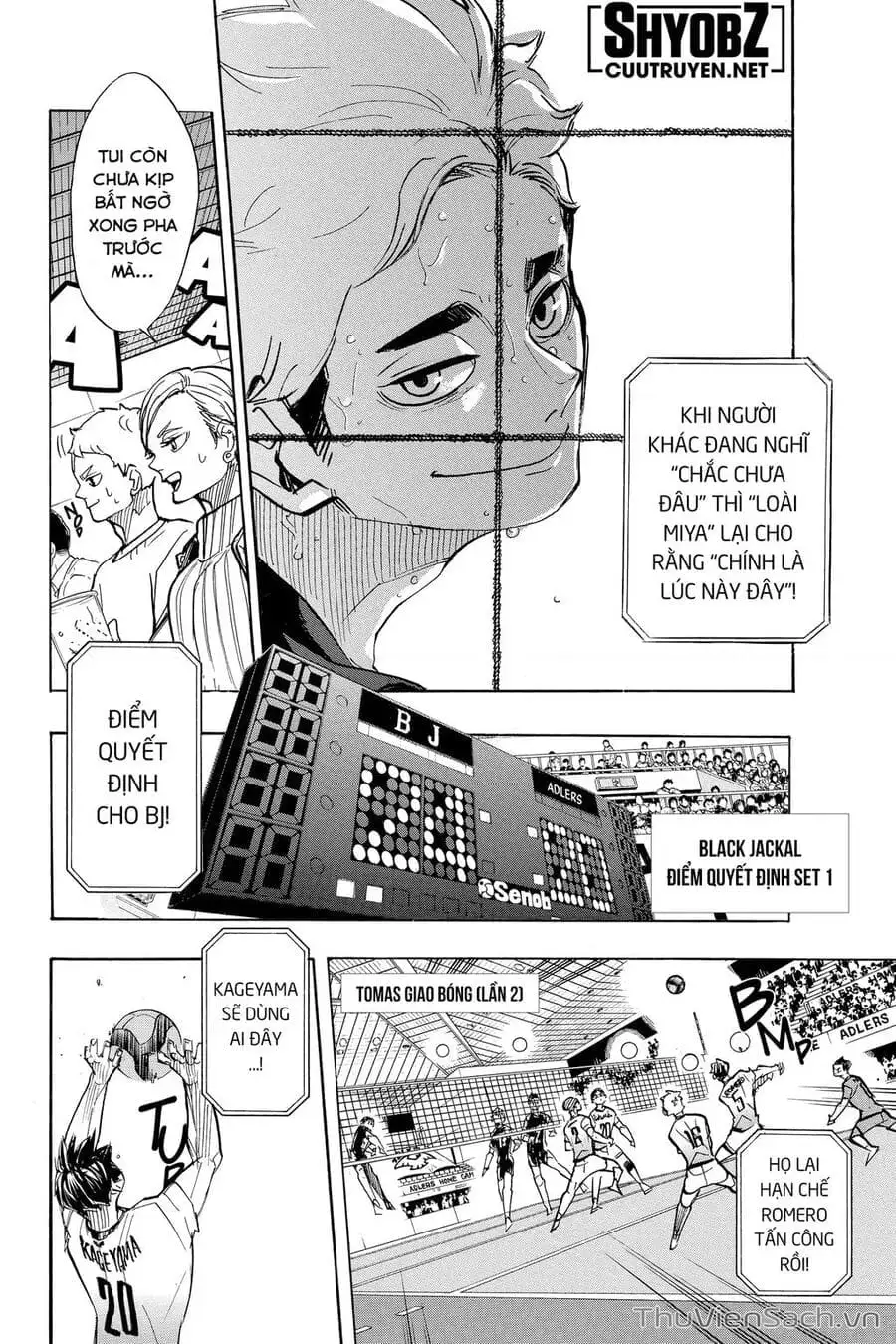 Truyện Tranh Vua Bóng Chuyền Haikyuu trang 6