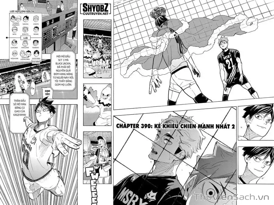 Truyện Tranh Vua Bóng Chuyền Haikyuu trang 6