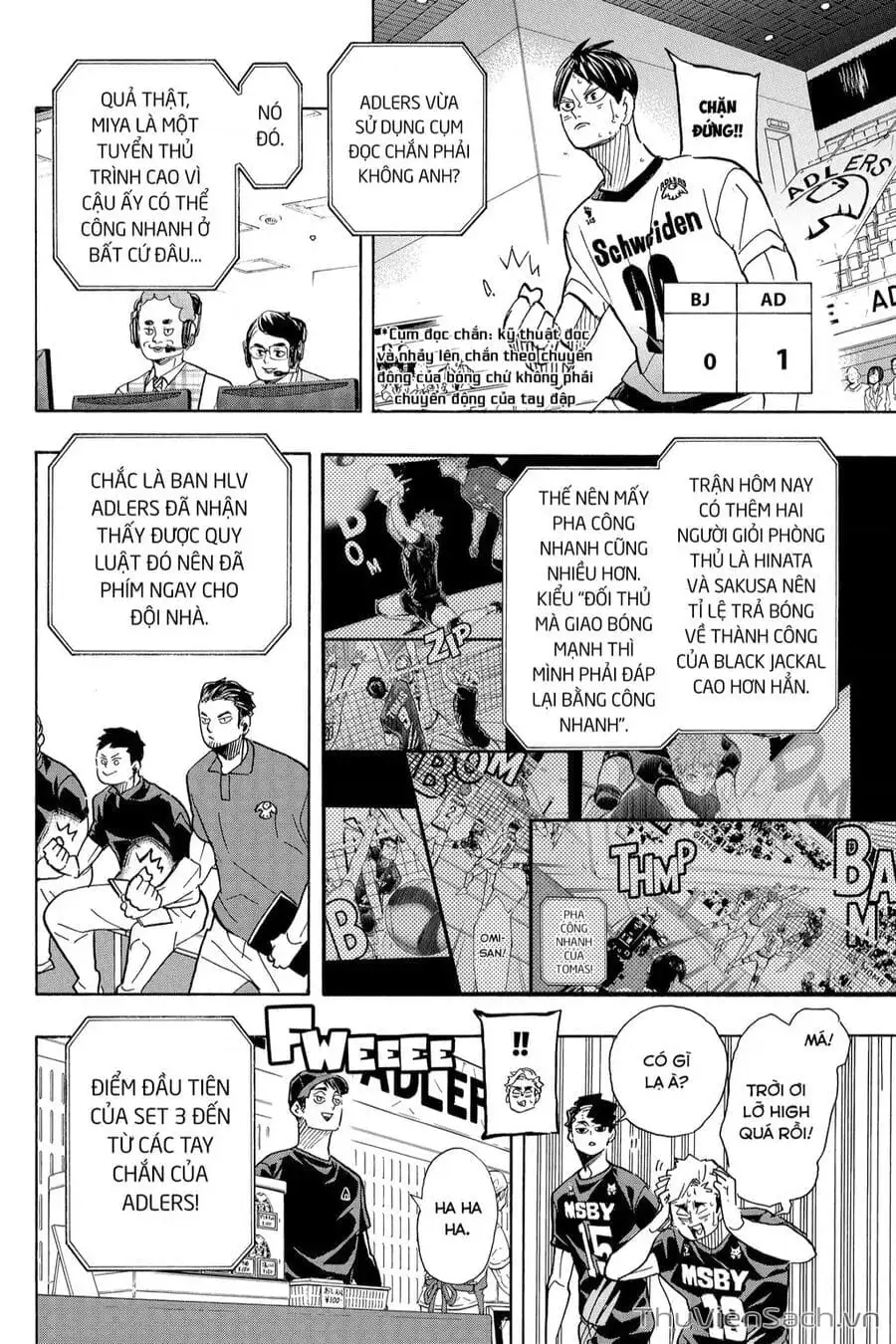 Truyện Tranh Vua Bóng Chuyền Haikyuu trang 6