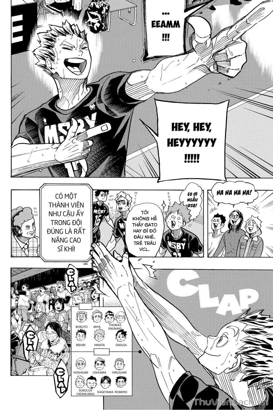 Truyện Tranh Vua Bóng Chuyền Haikyuu trang 6