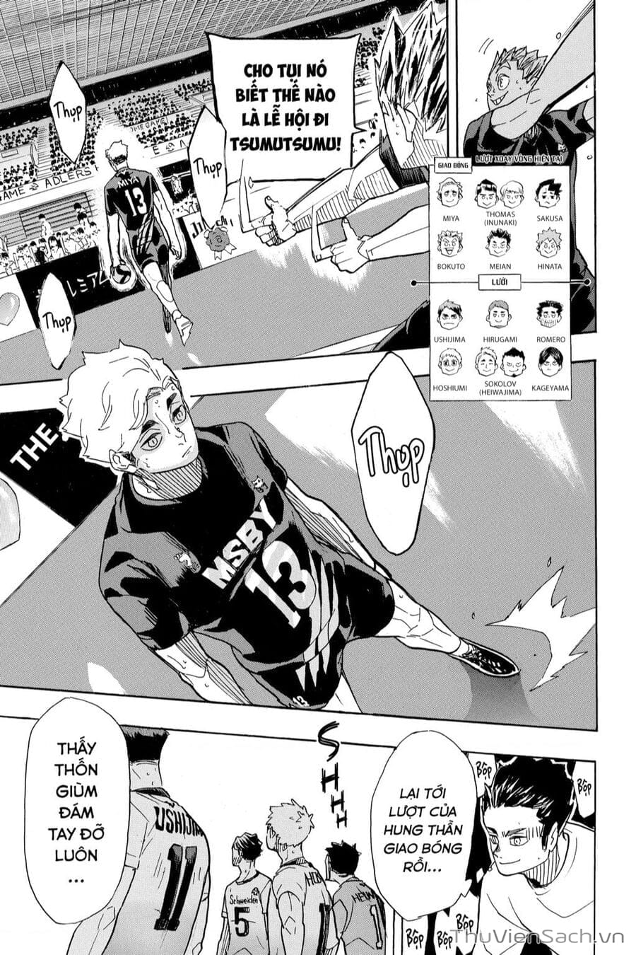 Truyện Tranh Vua Bóng Chuyền Haikyuu trang 6