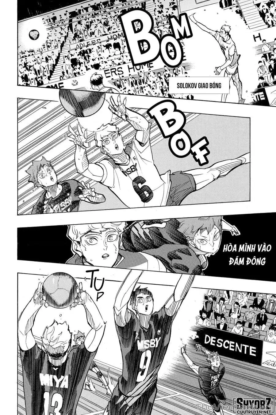 Truyện Tranh Vua Bóng Chuyền Haikyuu trang 6