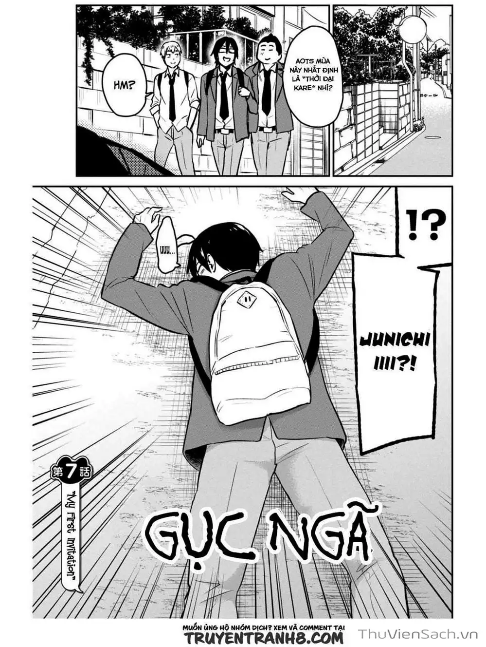 Truyện Tranh Lần Đầu Với Gal - Hajimete No Gal trang 7