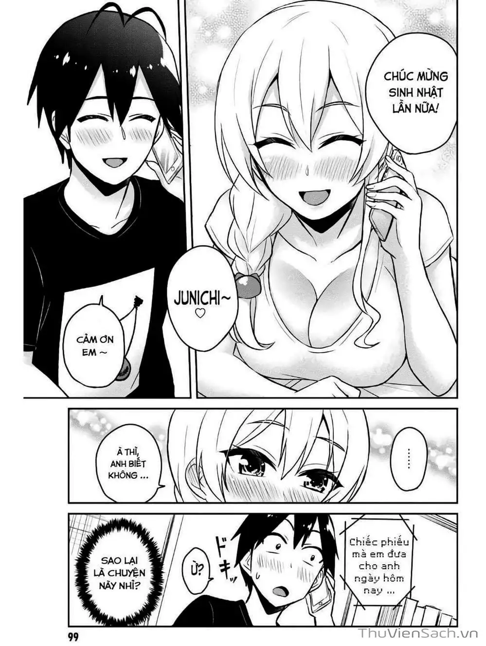 Truyện Tranh Lần Đầu Với Gal - Hajimete No Gal trang 7