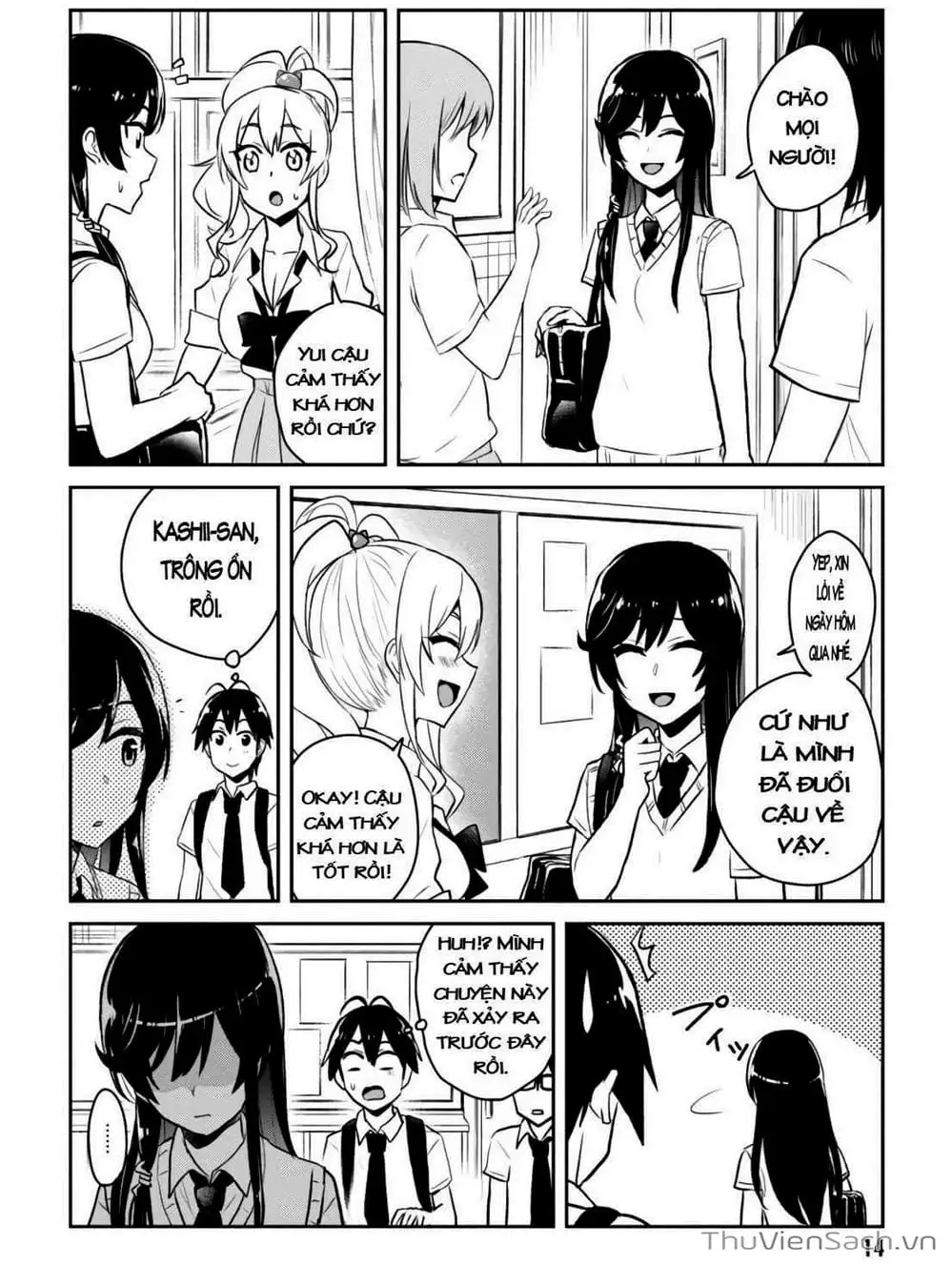 Truyện Tranh Lần Đầu Với Gal - Hajimete No Gal trang 7