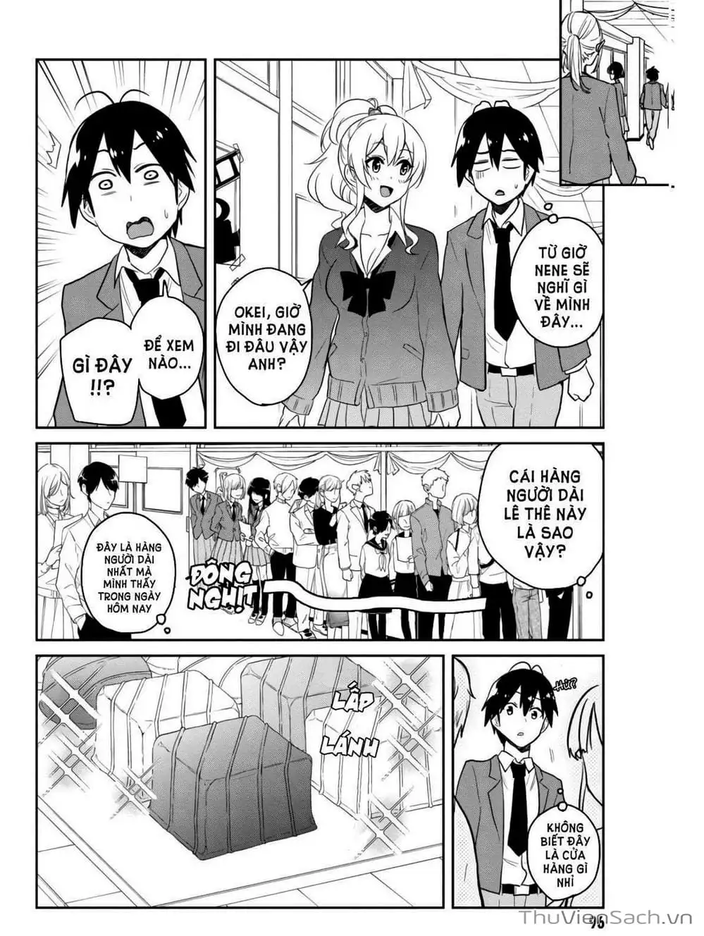 Truyện Tranh Lần Đầu Với Gal - Hajimete No Gal trang 7