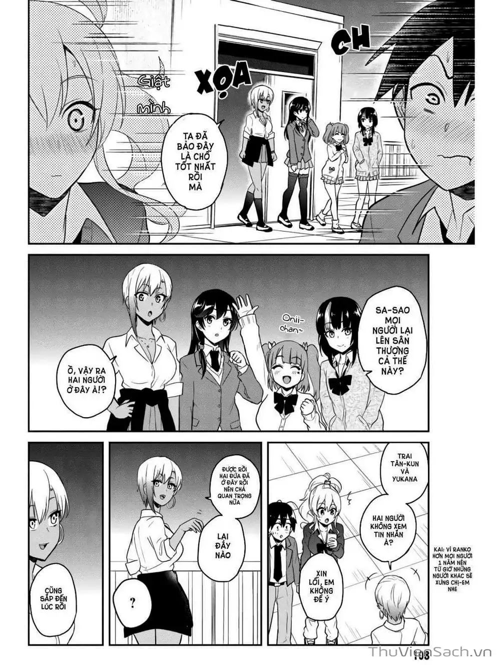 Truyện Tranh Lần Đầu Với Gal - Hajimete No Gal trang 7