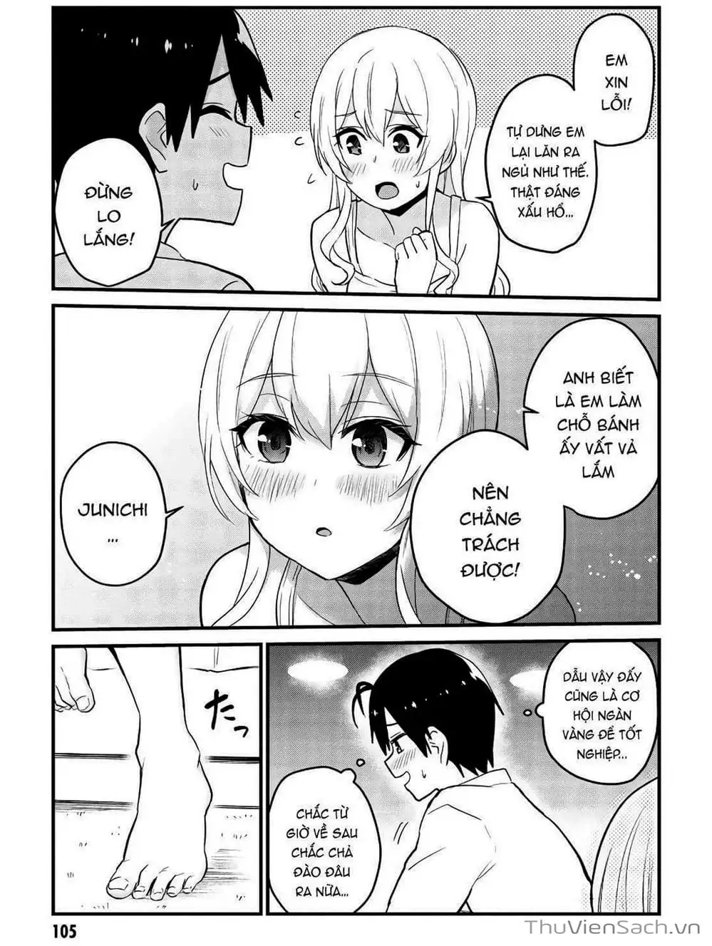 Truyện Tranh Lần Đầu Với Gal - Hajimete No Gal trang 7