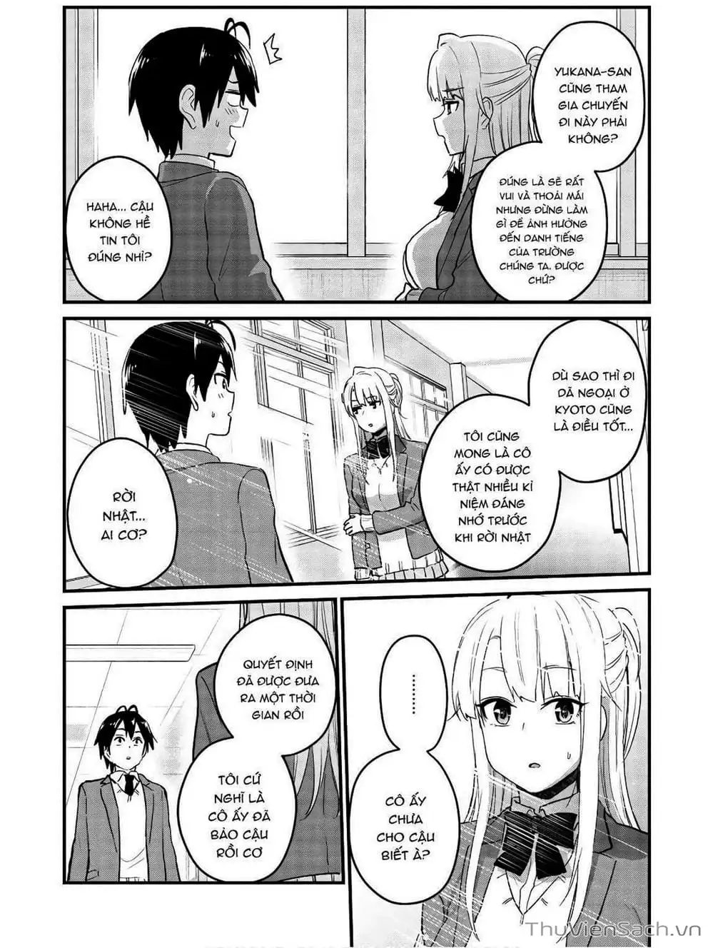 Truyện Tranh Lần Đầu Với Gal - Hajimete No Gal trang 7