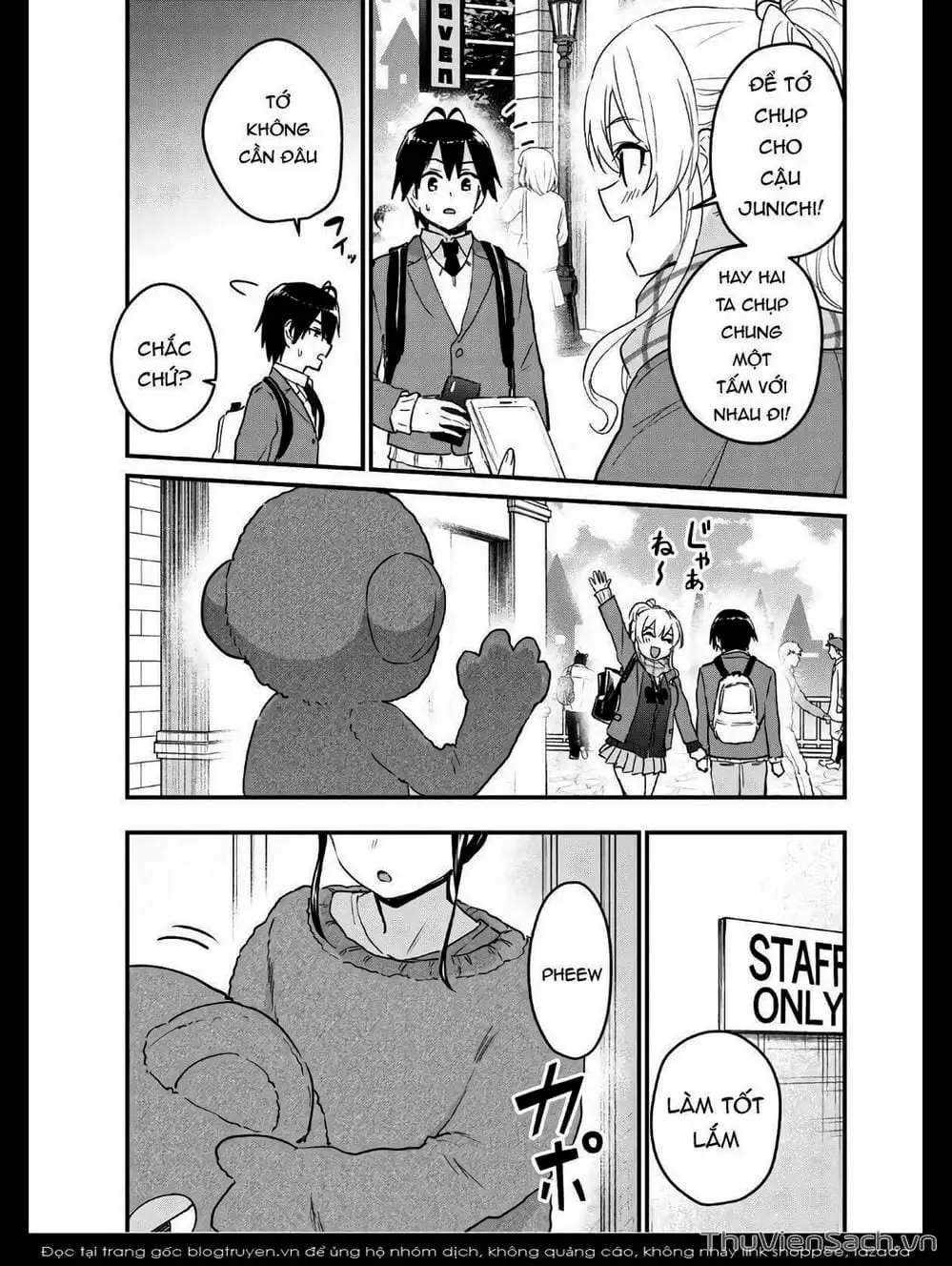 Truyện Tranh Lần Đầu Với Gal - Hajimete No Gal trang 7