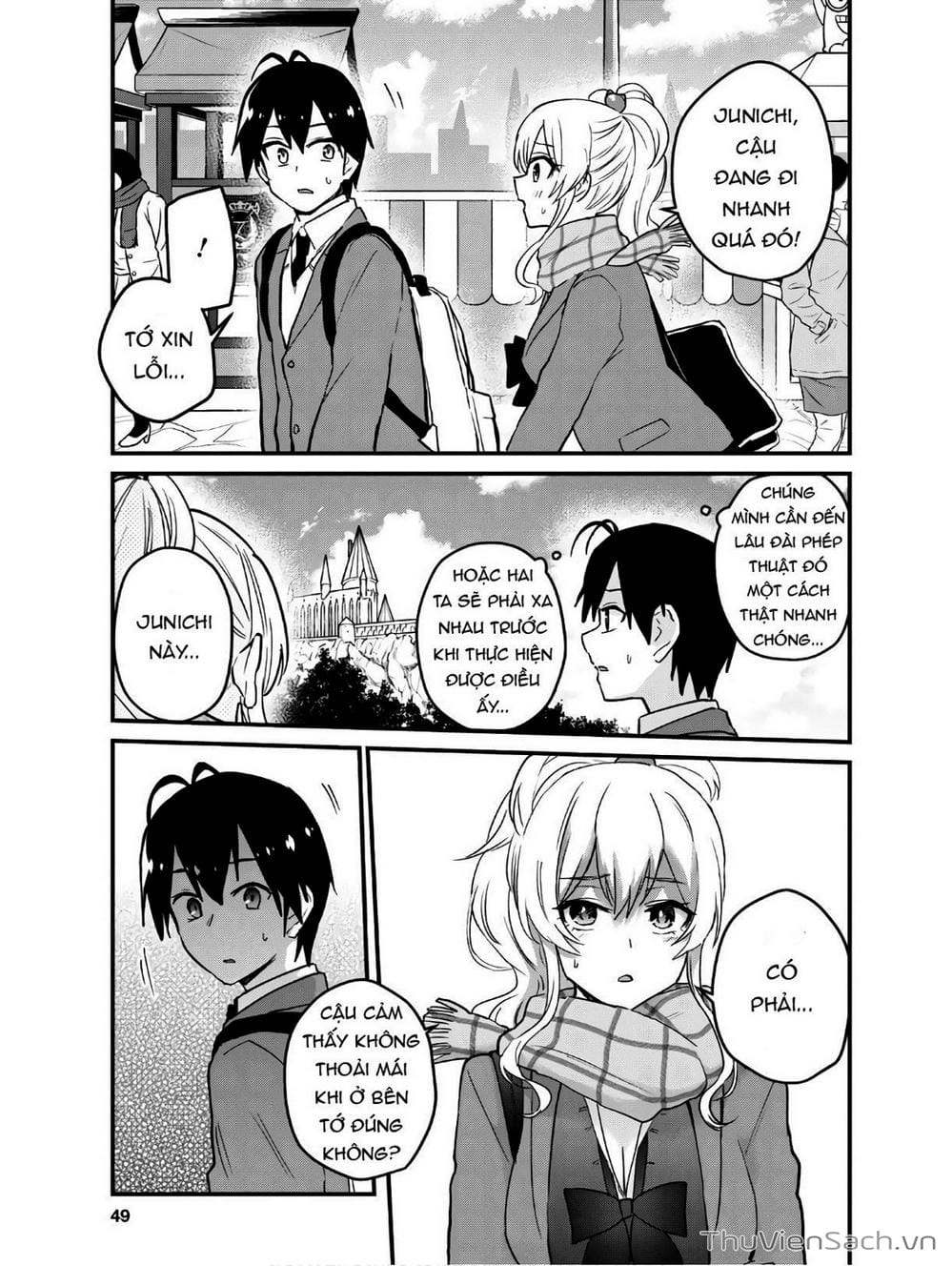 Truyện Tranh Lần Đầu Với Gal - Hajimete No Gal trang 7