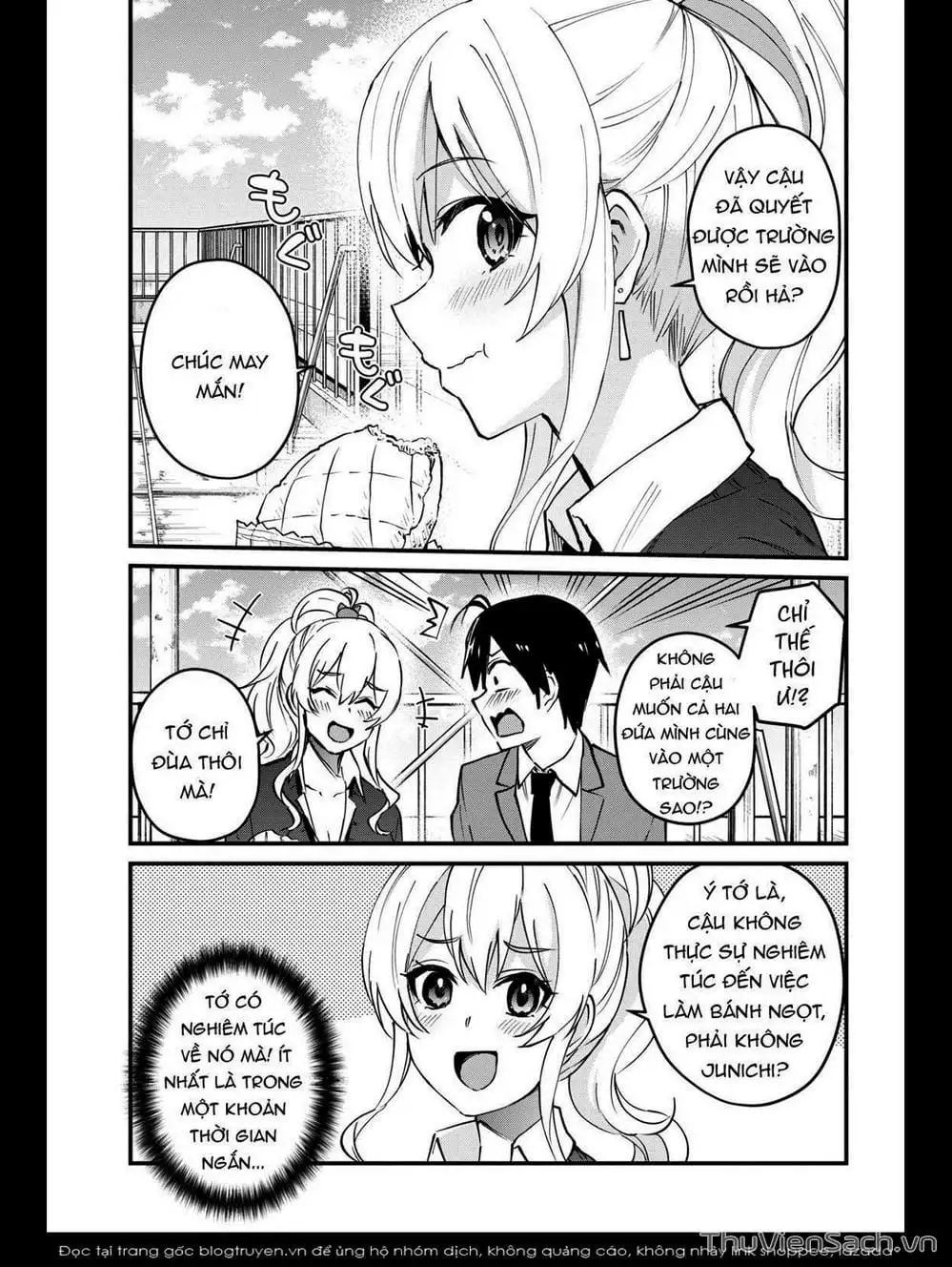 Truyện Tranh Lần Đầu Với Gal - Hajimete No Gal trang 7